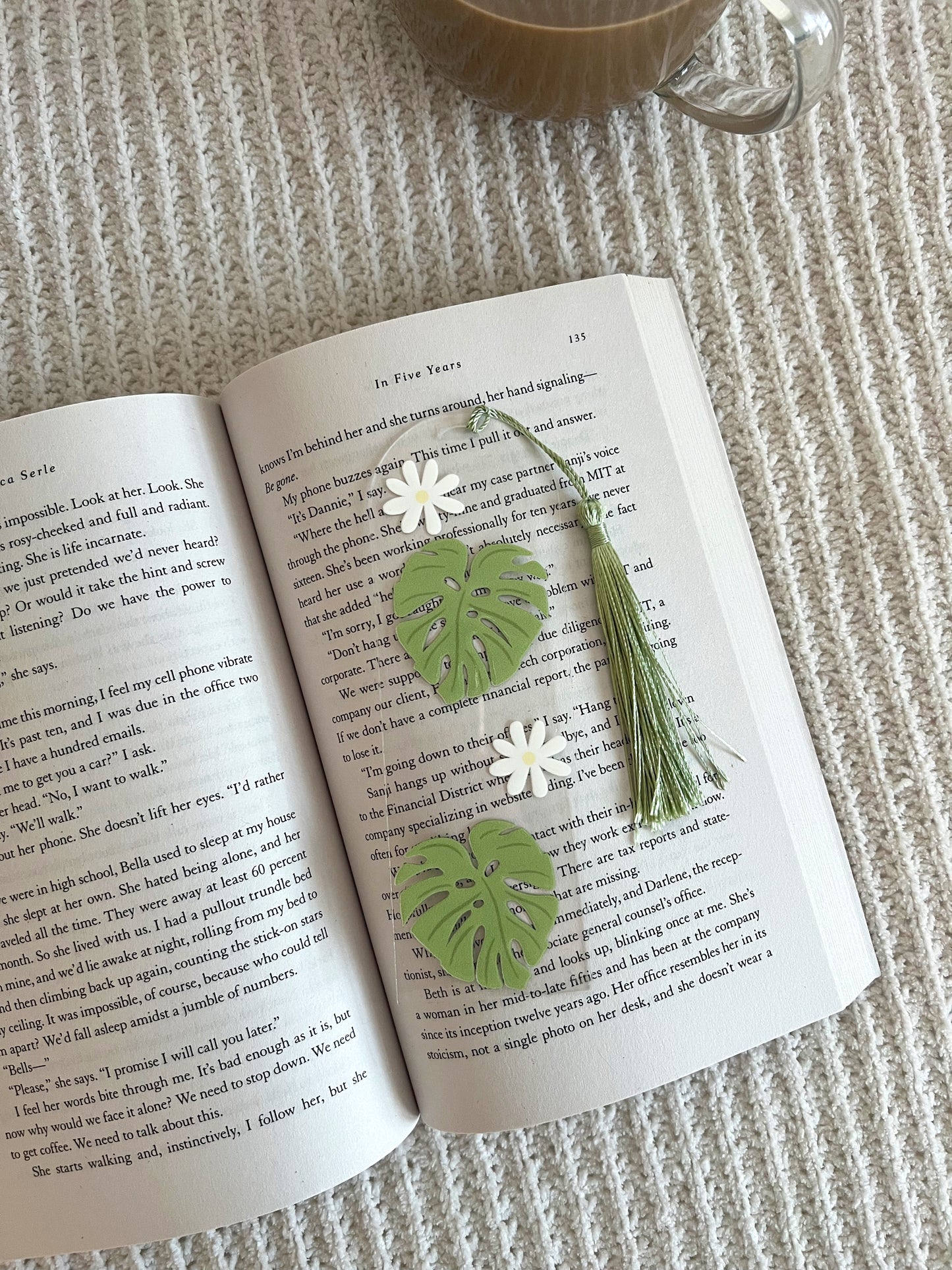 Monstera Leaf Bookmark