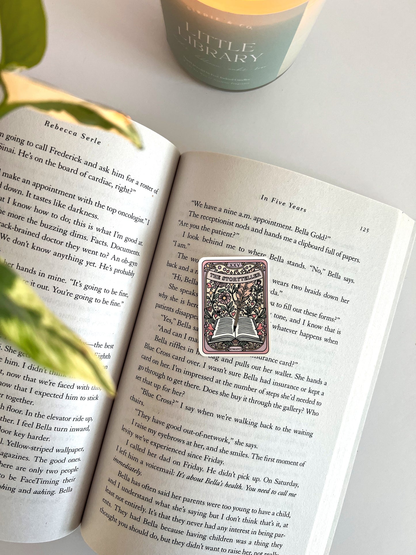 Romance Storyteller Tarot Card Sticker