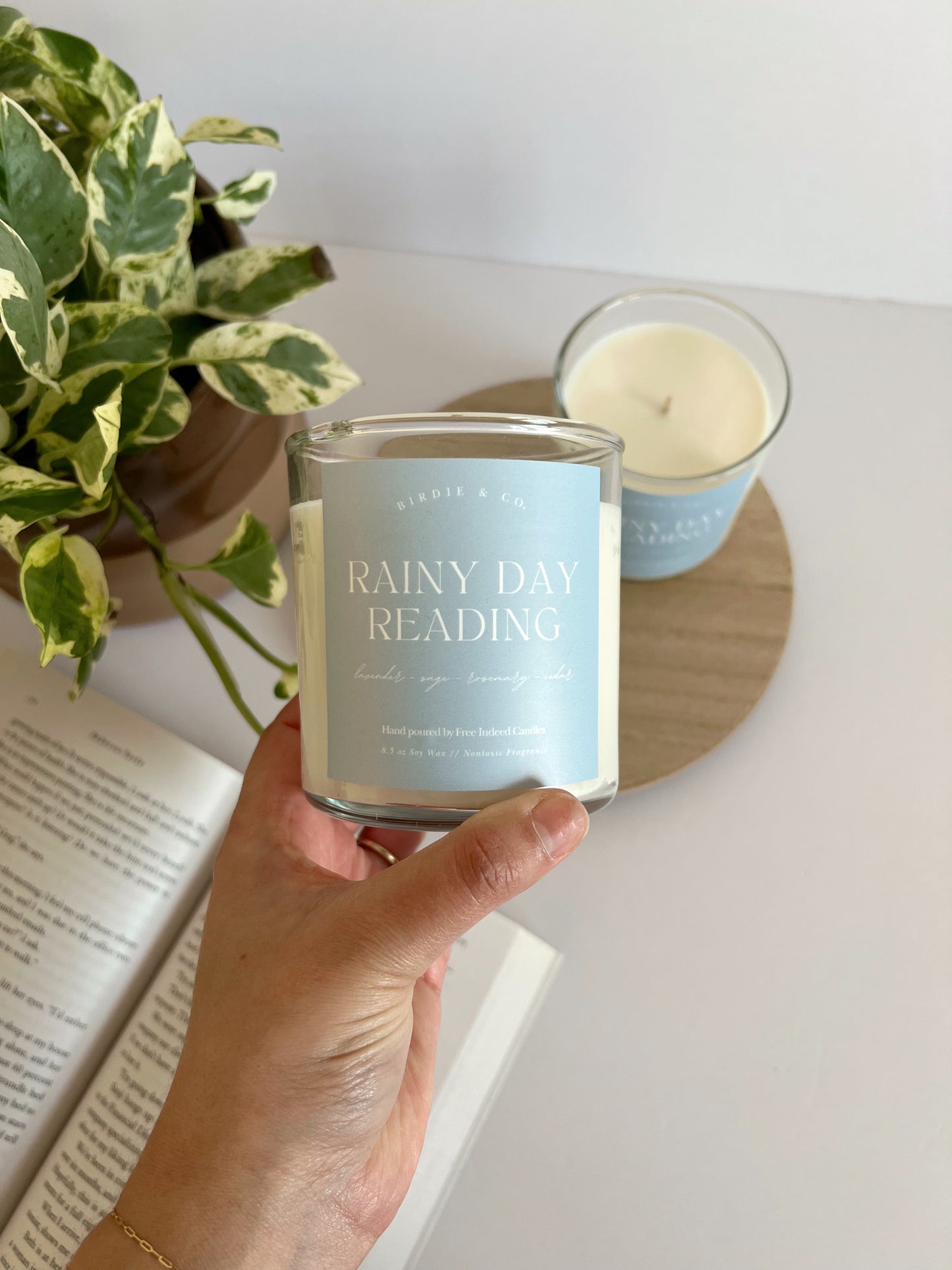 Rainy Day Reading Candle