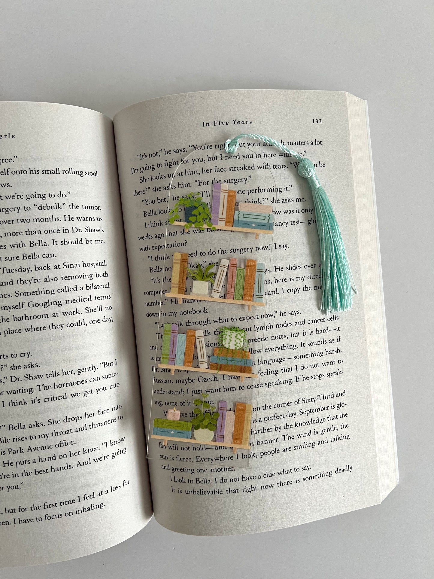 Bookshelf Bookmark