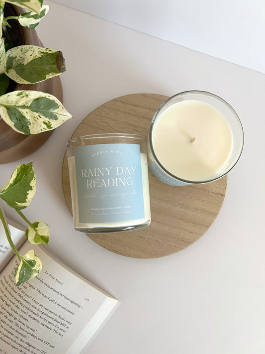Rainy Day Reading Candle