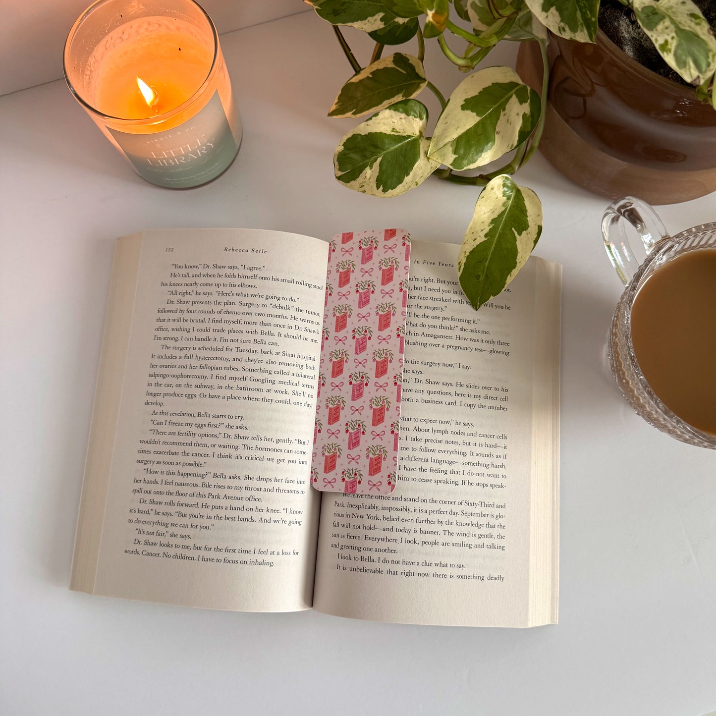 Reading is a Transport Double-Sided Bookmark