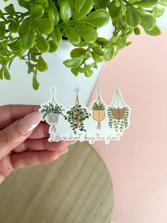 Buy the Plant Sticker