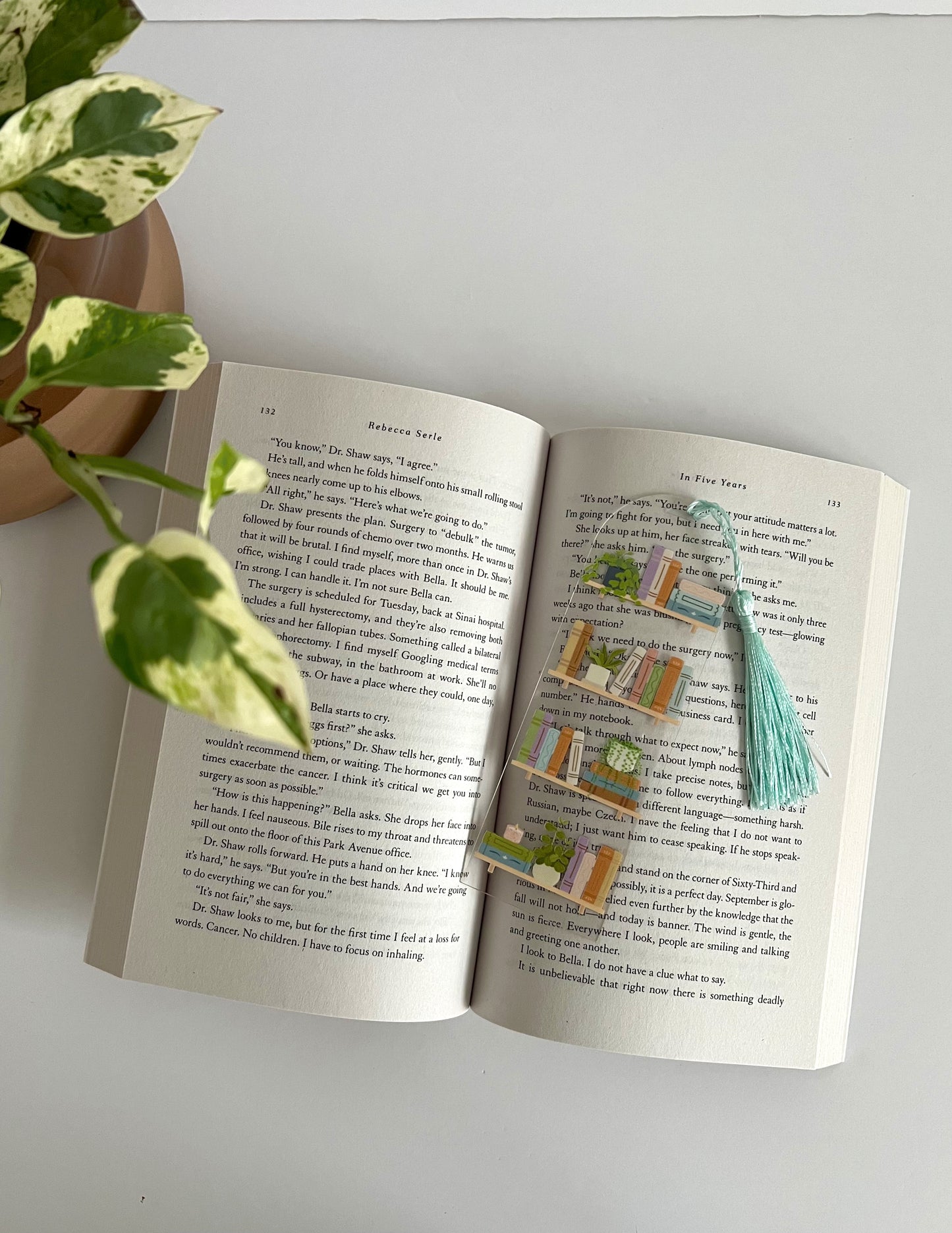 Bookshelf Bookmark