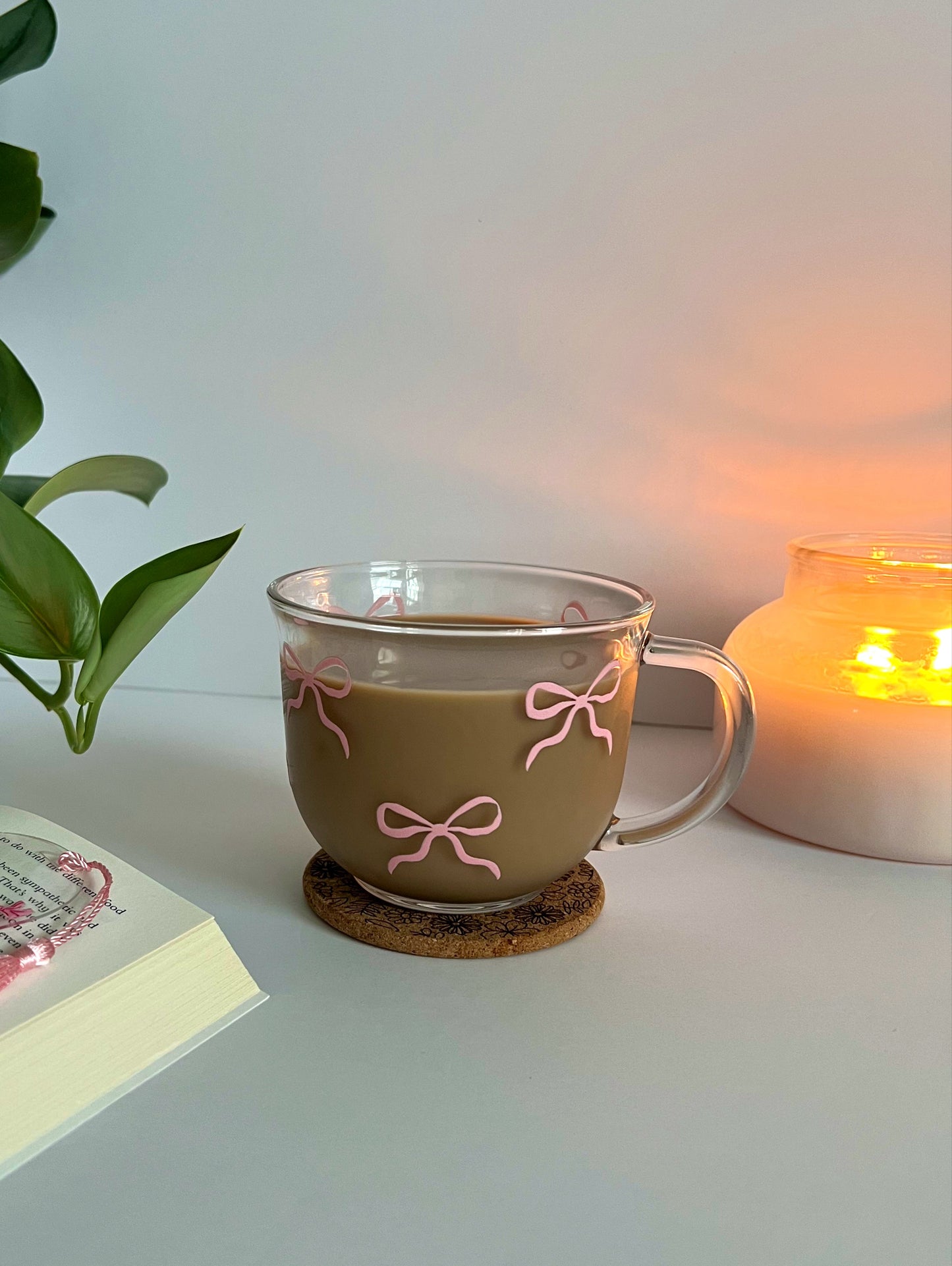 Pink Bow Coffee Mug