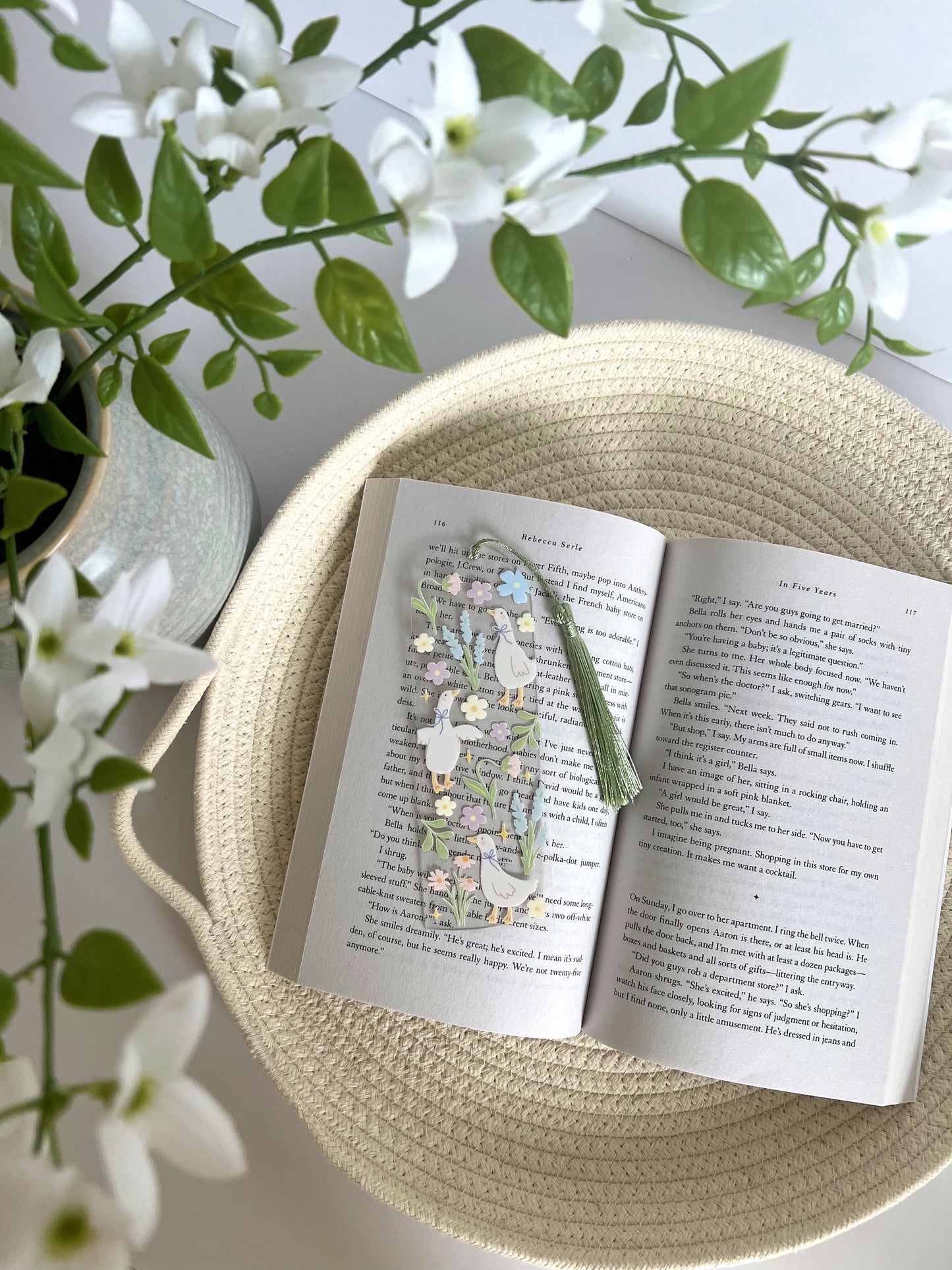 Cottage Core Garden Bookmark