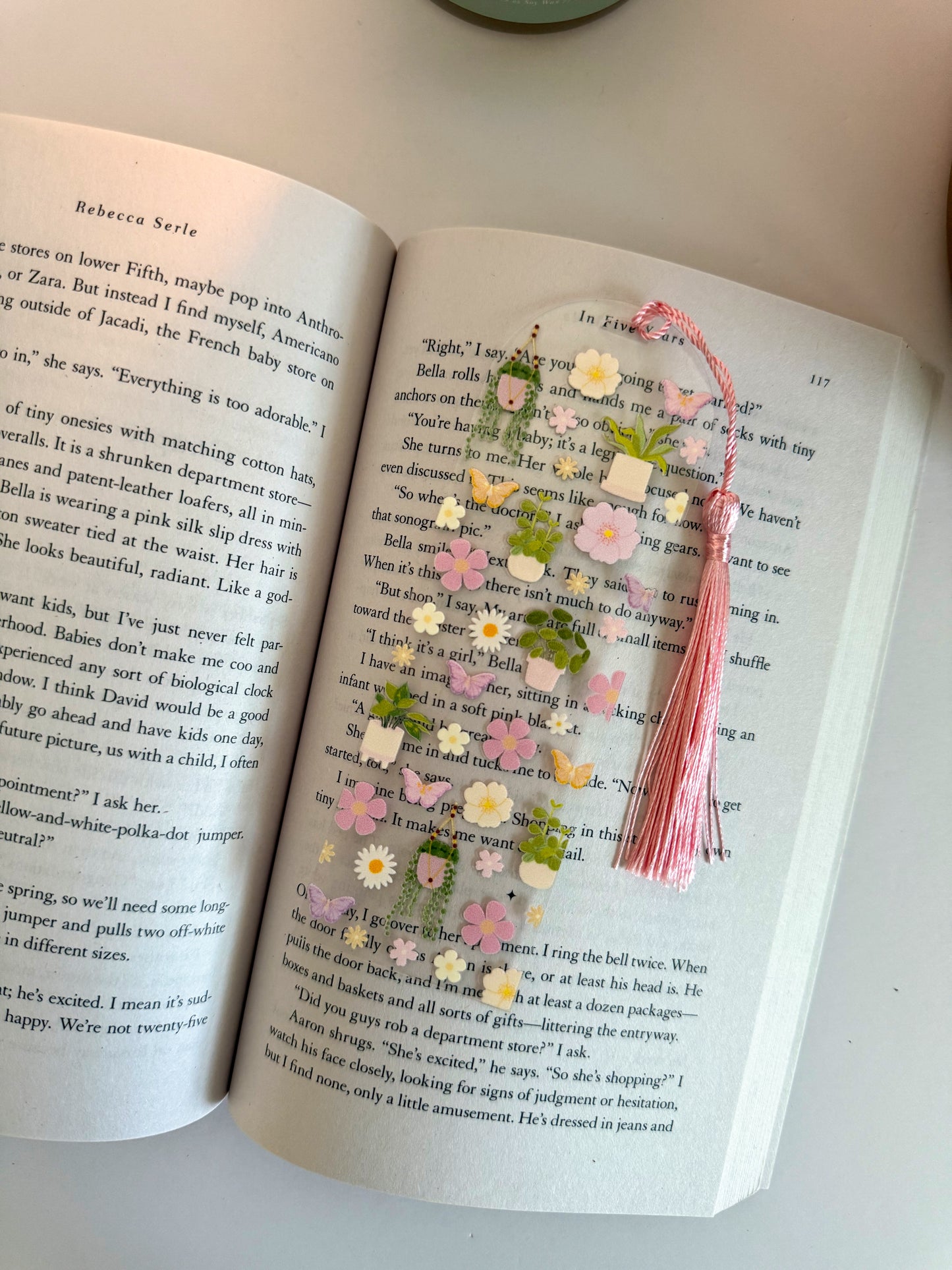 House Plant and Flower Bookmark