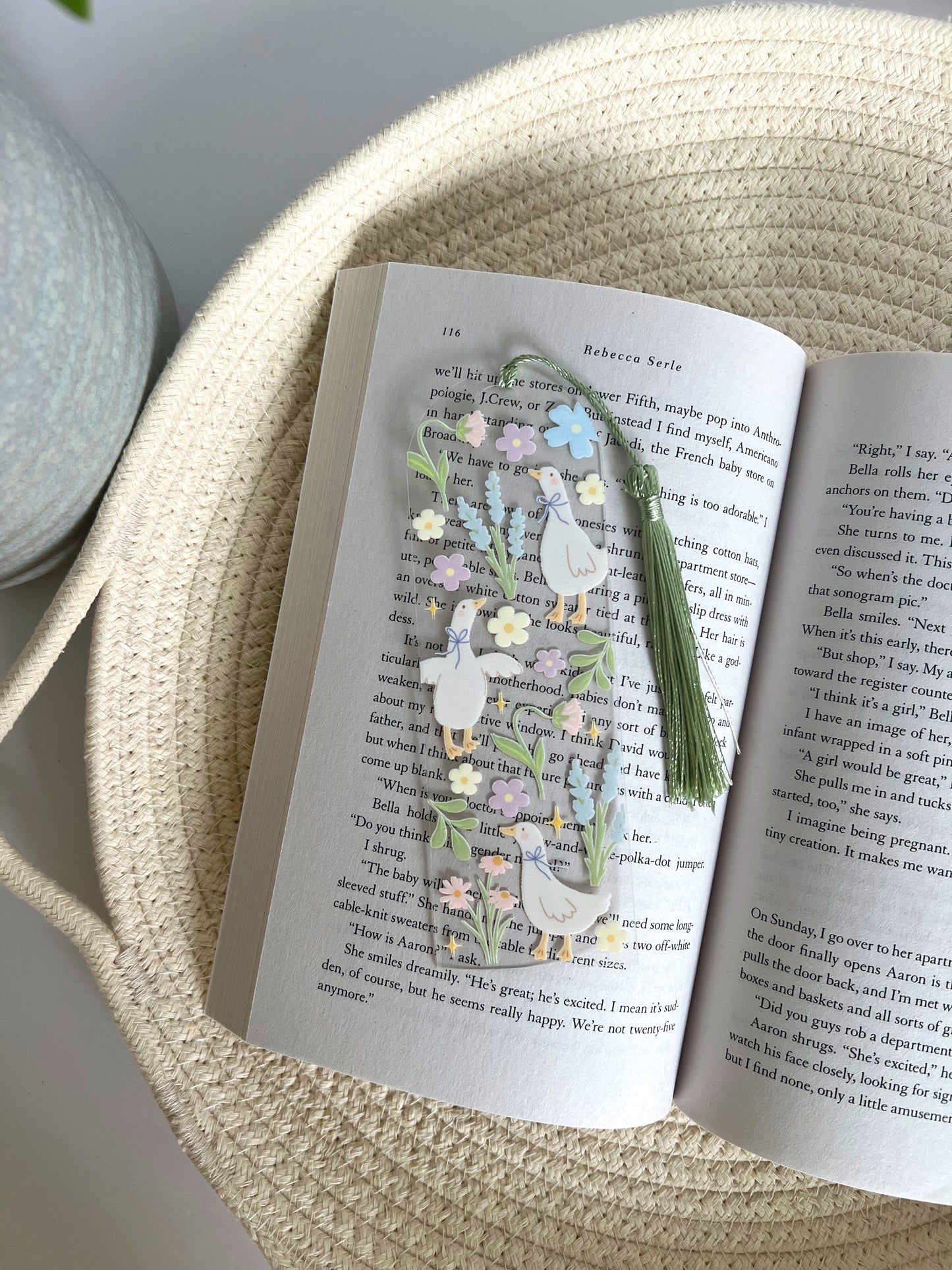 Cottage Core Garden Bookmark
