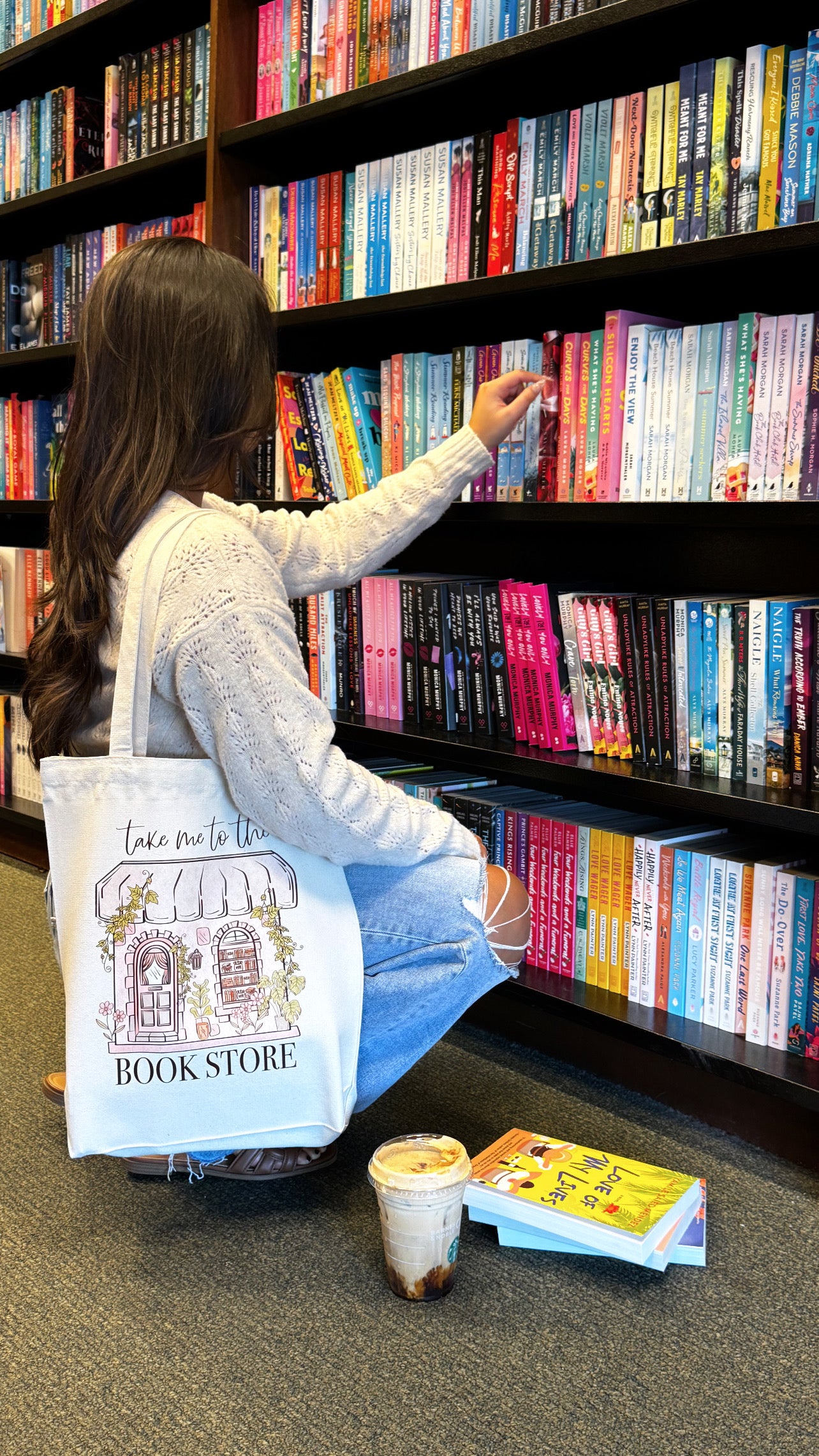 Take me to the Bookstore Tote Bag