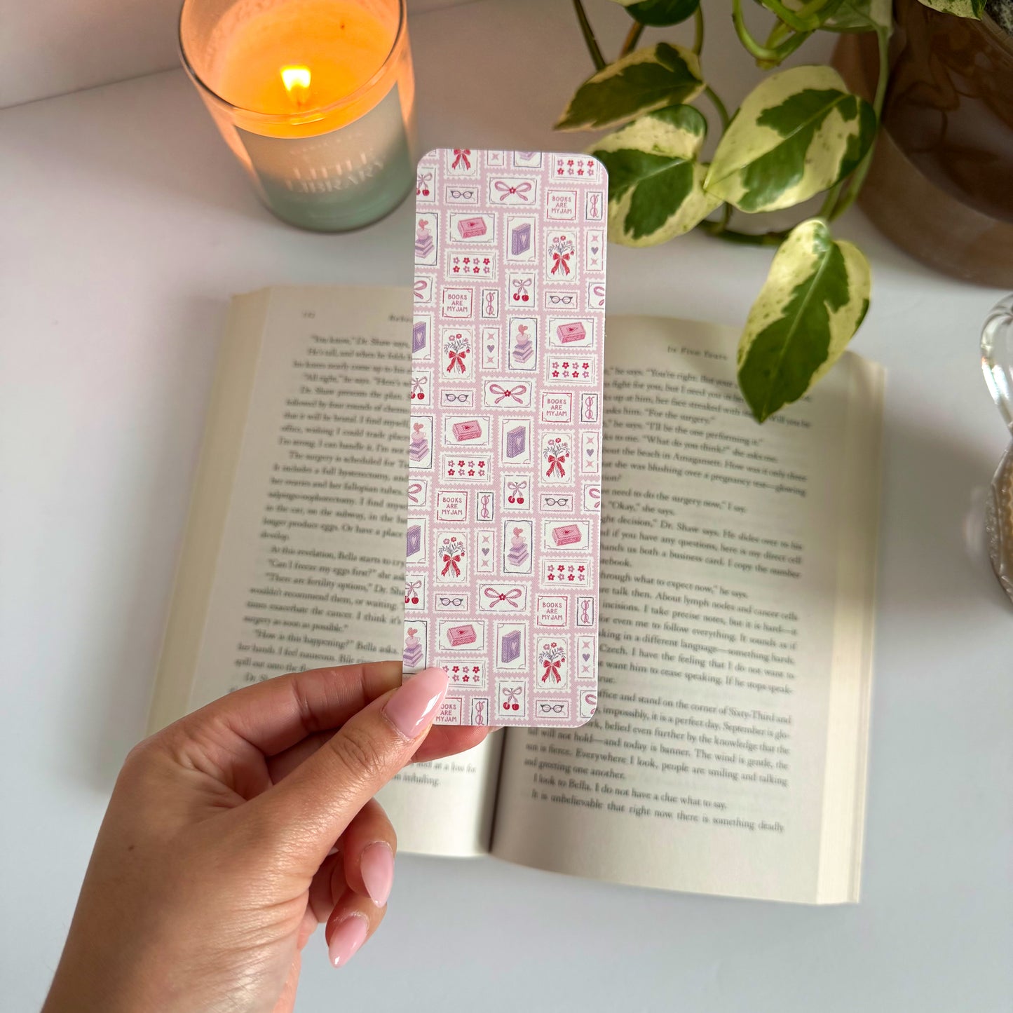 Books are my Jam Double-Sided Bookmark