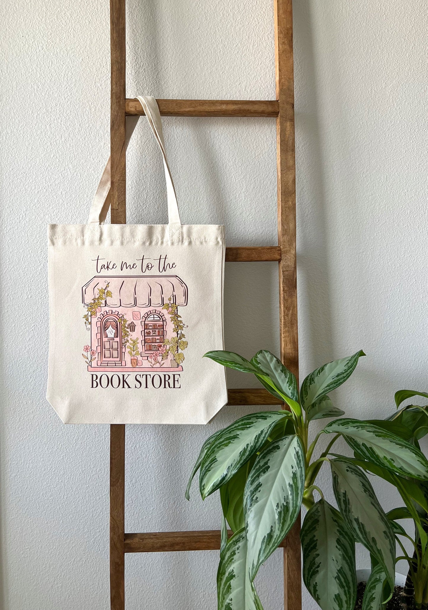 Take me to the Bookstore Tote Bag