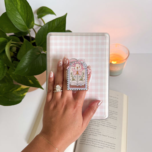 Fantasy Book Frame Kindle Grip