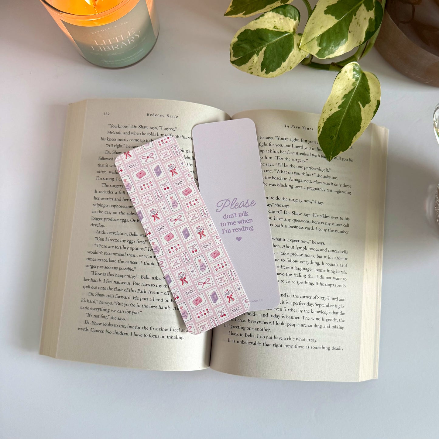 Books are my Jam Double-Sided Bookmark