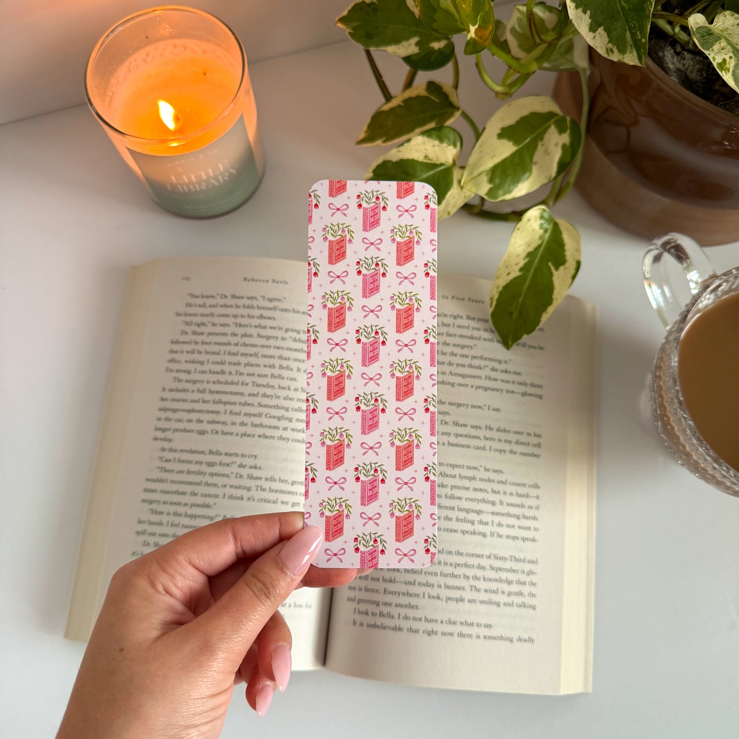 Reading is a Transport Double-Sided Bookmark