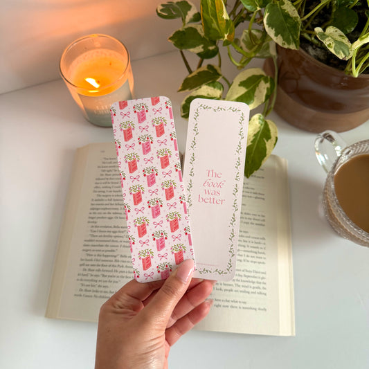 Reading is a Transport Double-Sided Bookmark