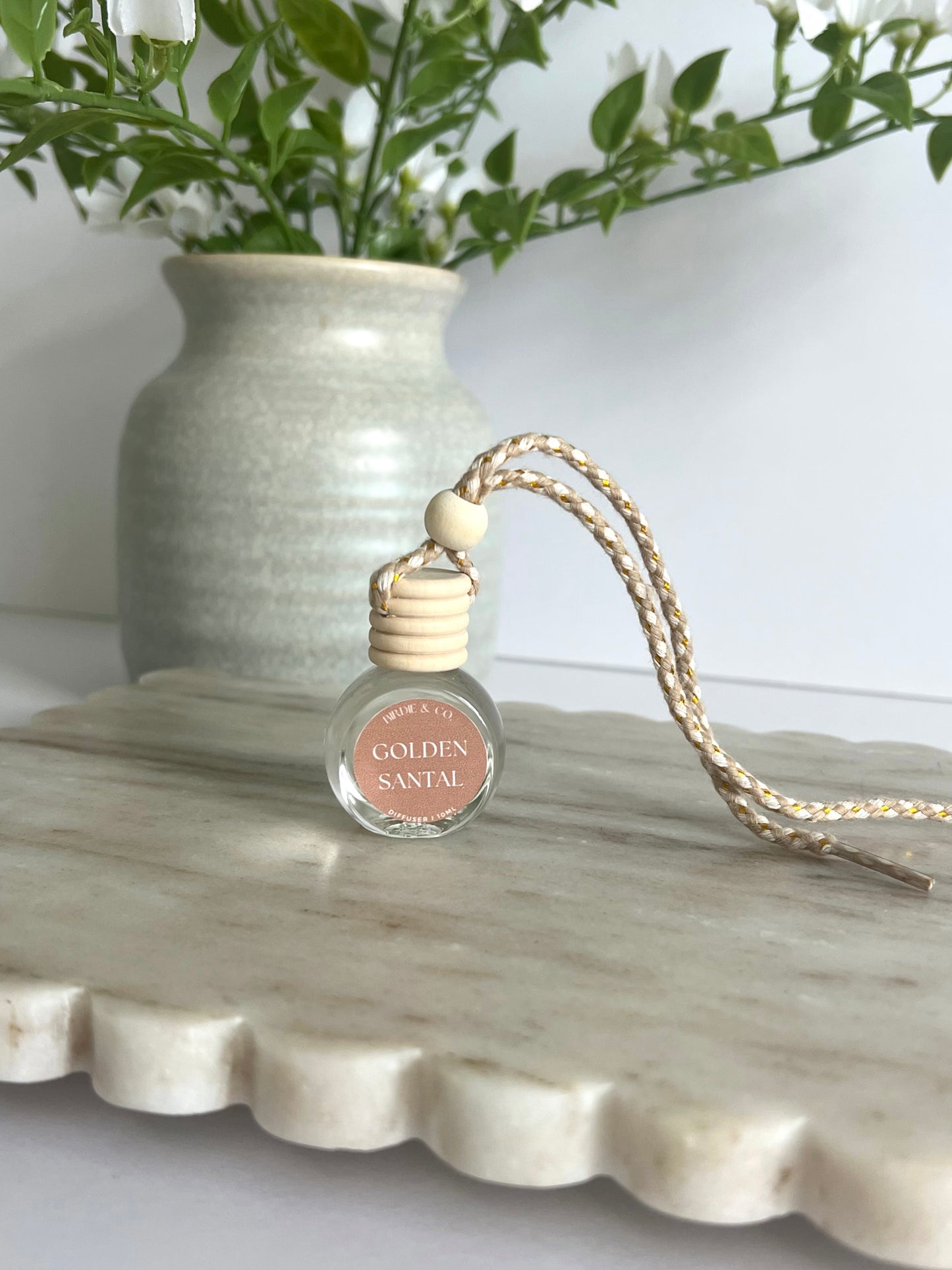 Golden Santal Car Diffuser