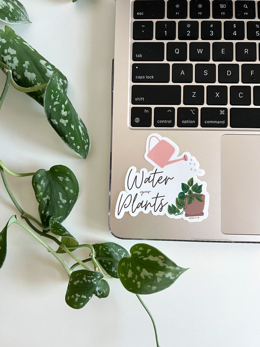 Water your Plants Sticker