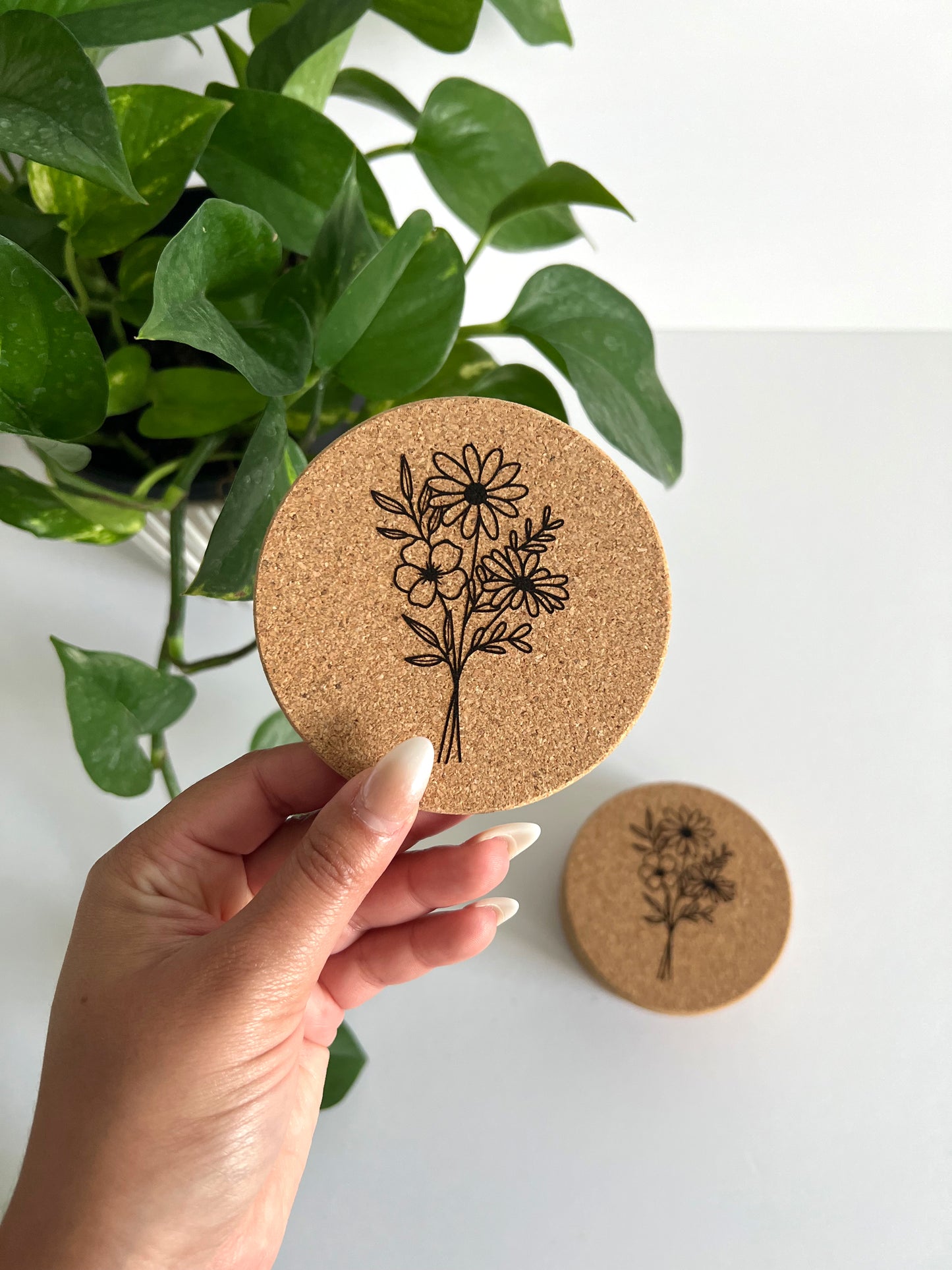 Floral Stems Coaster