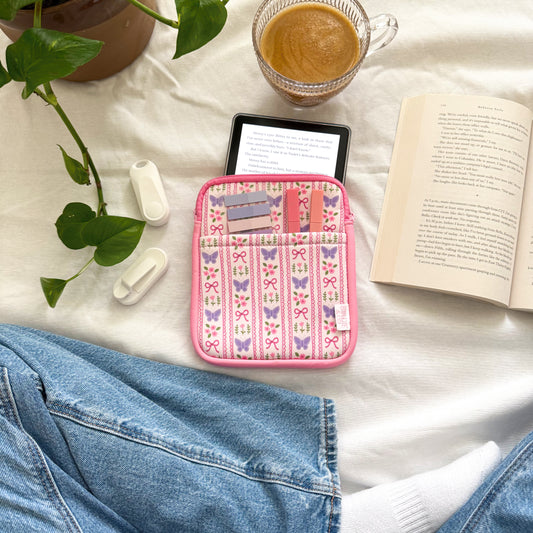 Butterfly and Floral Kindle Sleeve