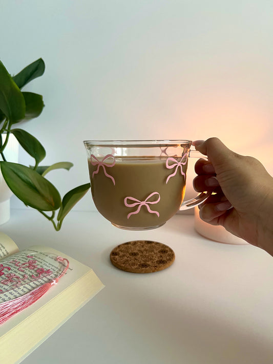 Pink Bow Coffee Mug