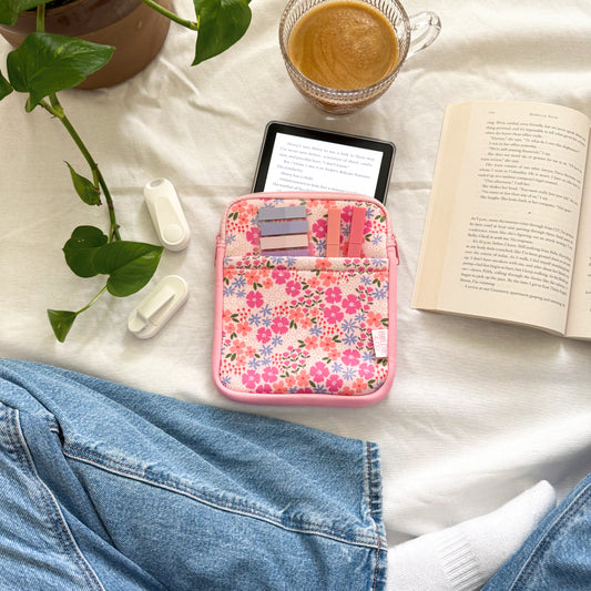 Multicolor Floral Kindle Sleeve