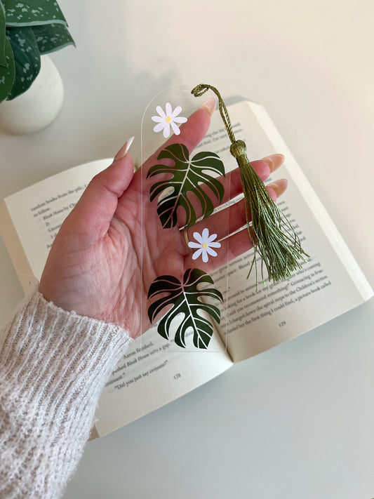 Monstera Leaf Bookmark