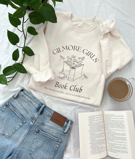 Gilmore Girls Book Club Lightweight Crewneck