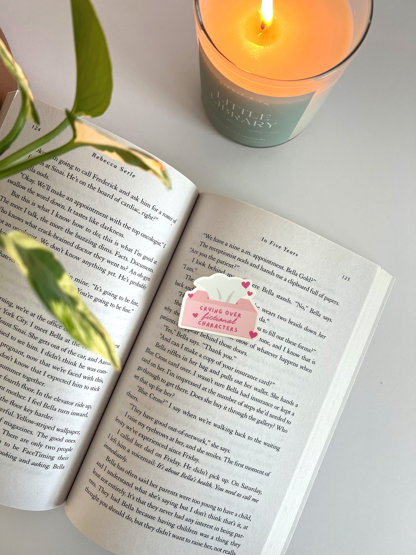 Crying Over Fictional Characters Sticker